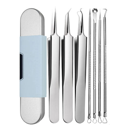 ✨🔧 50% RABATT! Edelstahl-Set zum Entfernen von Mitessern – Profi-Hautpflege-Werkzeugset, rostfrei & steril – Für saubere, gründliche Reinigung ✨