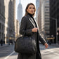 🔥50% RABATT🔥 Mehrkammer-Kosmetiktasche aus PU-Leder 💼 — Pinsel, Lippenstifte & Paletten ordentlich sortiert ✨
