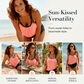 🔥50% RABATT🔥 Damen Bauchweg 2-teiliger Tankini Badeanzug | Figurformend 💙