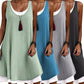 🔥 Heute -50 %! 👗 Damen-Tanktop-Kleid in Layering-Optik