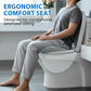 🚽✨ Leiser Soft-Close WC-Sitz | Langlebiges PP-Material | Schnellverschluss zur einfachen Reinigung | Ergonomisches Komfortdesign