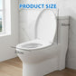 🚽✨ Leiser Soft-Close WC-Sitz | Langlebiges PP-Material | Schnellverschluss zur einfachen Reinigung | Ergonomisches Komfortdesign