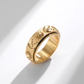🛍️ 50 % Rabatt – Titanstahl-Ring mit Mond-, Stern- & Sonnen-Motiv – drehbarer Fidget-Ring – für kleine Auszeiten im Alltag 🌙