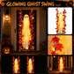 👻Hängender Halloween-Geist auf einer Schaukel mit LED-Beleuchtung