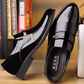 📢📢50% RABATT !!⏰Formelle Herrenschuhe aus Leder mit spitzer Zehe, bequem und rutschfest