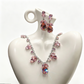 🌷 50% RABATT! ✨ Elegantes Tulpen-Schmuck-Set – Halskette & Ohrringe, zart & vielseitig – Perfekt für den Alltag & besondere Anlässe 💎