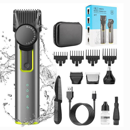4-in-1 Elektrisches Haarschneideset