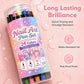 ✨ JETZT 50 % RABATT! !✨💅 24-farbige Nagelkunststifte mit zwei Spitzen – Einfache DIY-Nageldesigns