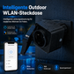 Smarte Outdoor WLAN-Steckdose