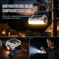 ☀️ Solar-Campinglampe mit LED-Licht und Notladefunktion