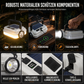 ☀️ Solar-Campinglampe mit LED-Licht und Notladefunktion