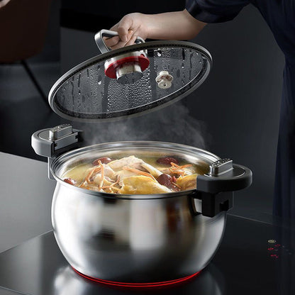 Stainless Steel Micro-Pressure Stewing Pot