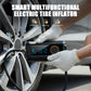 🚗 Smarte multifunktionale elektrische Reifenpumpe