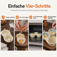 🥚 50% RABATT! 🍳 Eierdämpfer für die Mikrowelle – Zwei Fächer & schnell ✨