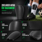 Mini Schienbeinschoner für Fußball in Carbon-Optik professionelle Schienbeinschützer Einsätze für das Training