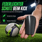 Mini Schienbeinschoner für Fußball in Carbon-Optik professionelle Schienbeinschützer Einsätze für das Training