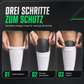 Mini Schienbeinschoner für Fußball in Carbon-Optik professionelle Schienbeinschützer Einsätze für das Training