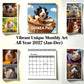 Niedlicher Meerschweinchen-Wandkalender