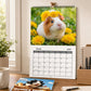 Niedlicher Meerschweinchen-Wandkalender
