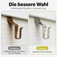 🏠 50% RABATT! 🔩 304 Edelstahl Vinyl-Fassadenhaken – Robust & bohrfrei ✨