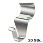 🏠 50% RABATT! 🔩 304 Edelstahl Vinyl-Fassadenhaken – Robust & bohrfrei ✨