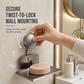 🧼 50 % RABATT! ✨ Seifenbecher mit Vakuumsauger und V-förmiger Ablauföffnung aus rostfreiem, geräumigem Aluminium – ohne Bohren