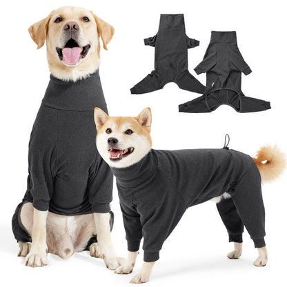 🐾 Wintermantel für Hunde mit Stehkragen ❄️