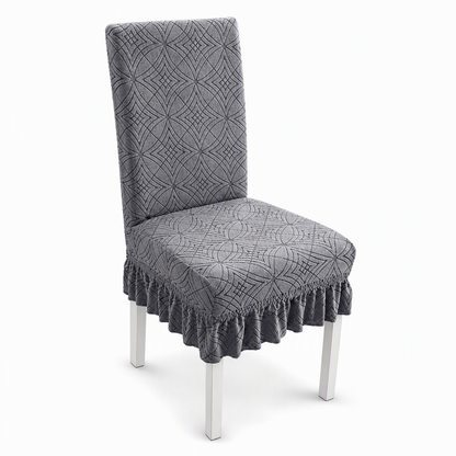 🪑 JETZT 50 % RABATT!✨Stretch-Jacquard-Stuhlbezug – Rundum-Schutz, Kratzfest & Strapazierfähig für Esszimmerstühle