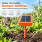 Solar-Powered Rodent Repeller with Cat Meow Sound