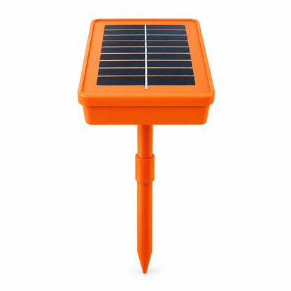 Solar-Powered Rodent Repeller with Cat Meow Sound