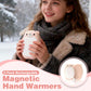 Lot de 2 chauffe-mains magnétiques rechargeables en forme d'ourson