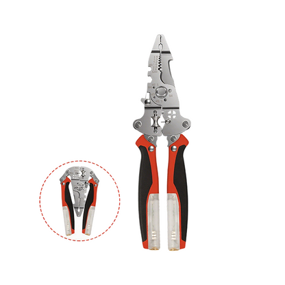 Multifunction Foldable Wire Strippers with Voltage Tester
