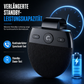 ⏰SP11 Auto-Sonnenblende Bluetooth Freisprecheinrichtung mit vibrationsaktiviertem automatischem Einschalten, A2DP-Unterstützung und Sprachansage der Anrufer-ID